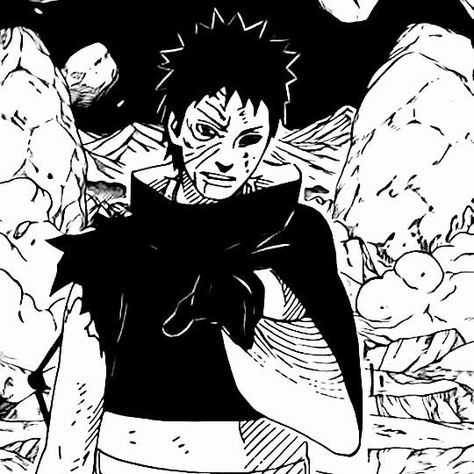 Obito Manga, Obito Naruto, Manga Black And White, Naruto Painting, Uchiha Obito, Anime Wall Prints !!, Tobi Obito, Itachi Uchiha Art, Obito Uchiha