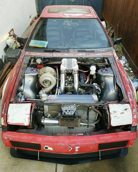 1989 Mitsubishi Starion with a Turbo 408 ci Chevy V8 Mitsubishi Starion, Big Girl Toys, Bike Pictures, Engine Swap, Lightning Mcqueen, Drift Cars, Car Culture, Car Photography, Car Lover