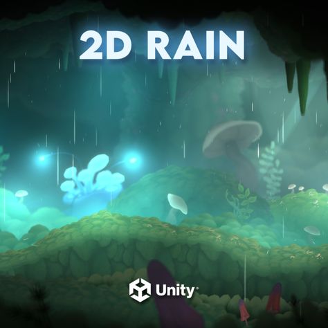 Unity 2d, Unity Engine, Rain Effect, Bugcat Capoo, Unity Game Development, Unity Tutorials, Game Effect, Unity Games, Game Engine