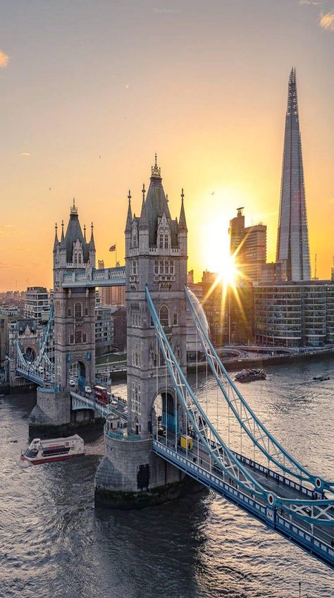 london London City View, London Dreams, Tower Bridge London, Earth Pictures, London Aesthetic, City Of London, London Skyline, Pretty Landscapes, Images Esthétiques