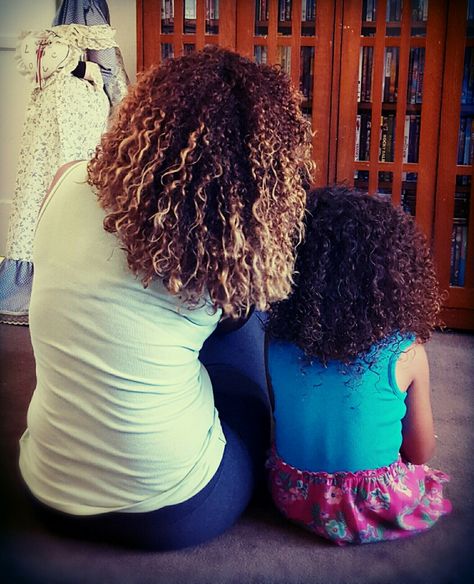 Curly hair mom and daughter Curly Hair Mom And Daughter, Kids Curly Hairstyles, Mom And Daughter Matching, Mommy Daughter, Mom And Daughter, Mom Daughter, Girl Mom, Baby Fever, Kids Hairstyles