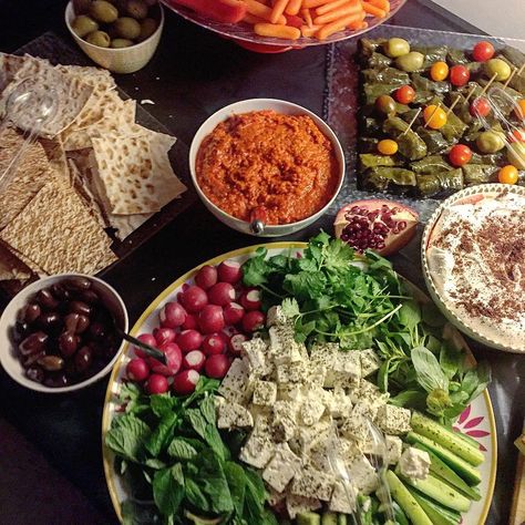 PARISA PARNIAN on Instagram: “Some of the dishes I serve as part of the mezze grazing table to kick off my PERSIAN SUPPER + SALONS . Seen here (clockwise): Vegan Dolmeh…” Grazing Table, Grazing Tables, Cobb Salad, Persian, Salad, Ethnic Recipes, On Instagram, Instagram