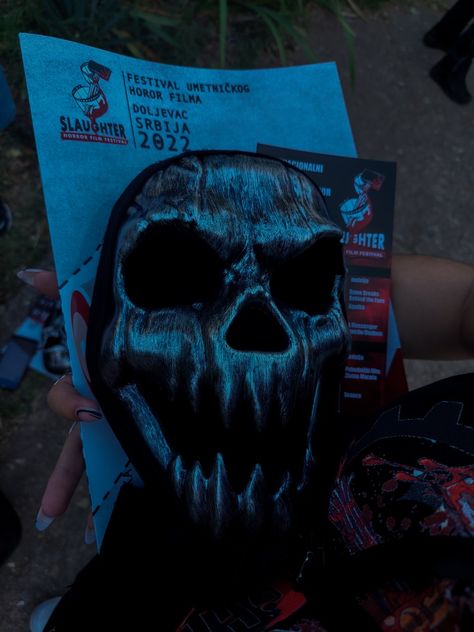 scary mask, volunteering, festival, aesthetic picture Scary Mask Aesthetic, Masked Person Aesthetic, Skull Mask Aesthetic, Jeremy Core, Archer Aesthetic, Mask Guy, Festival Aesthetic, Mask Aesthetic, Monster Mask