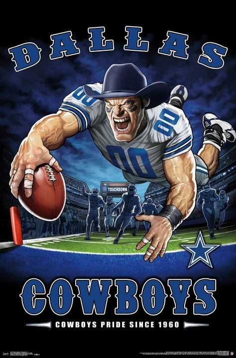 Dallas Cowboys Posters, New Orleans Tattoo, Dallas Cowboys Wallpaper, Cowboy Posters, Cow Boys, New Orleans Saints Football, Dallas Cowboys Fans, Dallas Cowboys Football, Nfl Dallas Cowboys