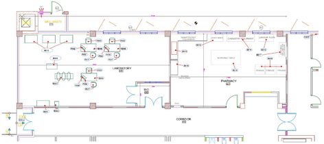 Medical Laboratory Building Design Layout Plan AutoCAD file Factory Plan, Chemistry Equipment, Laboratory Building, Warehouse Plan, Cosmetics Laboratory, Laboratory Design, Layout Plan, Building Layout, Cad File