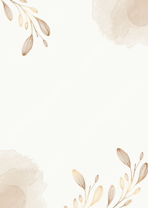 Download this HD wallpaper of Watercolor Plant Golden Background. You can download more Watercolor Plant Golden Background, Plant, Golden, Fashion wallpaper photos for totally free and use as phone wallpapers. | 1277643 Floral Background Hd, Golden Watercolor, Floral Watercolor Background, Golden Fashion, Green Leaf Background, Plant Texture, Border Background, Wedding Card Frames, Floral Cards Design