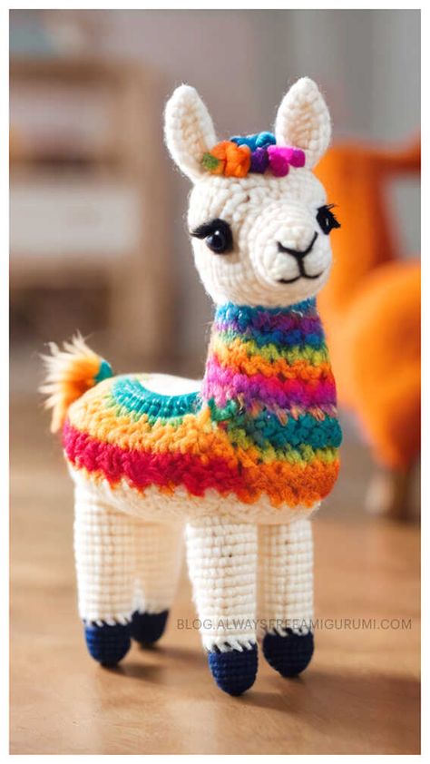 Amigurumi Llama Crochet Free Pattern Crochet Lama Pattern Free, Crochet Llama Pattern Free, Crochet Llama, Crochet Farm, Knit Baby Blanket Pattern Free, Crochet Penguin, Graph Crochet, Giraffe Baby, Cute Llama