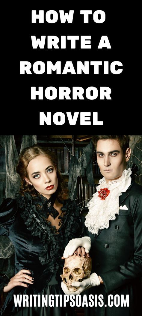 how to write a romantic horror novel Writing A Horror Novel, Horror Storyboard, Horror Writing Tips, Romantic Horror, Thriller Novels, Writing Things, Aspiring Author, Horror Fiction, Horror Novel