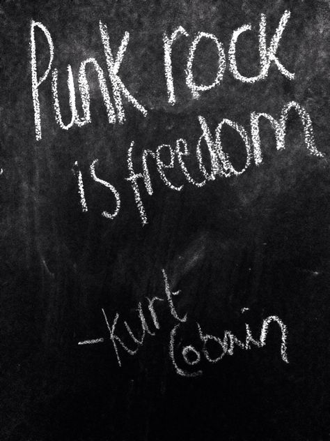 'In Webster's terms 'nirvana' means freedom from pain, suffering and the external world, and that's pretty close to my definition of Punk rock' -Kurt Cobain Punk Quotes, Kurt Cobain Quotes, Word Tattoo Ideas, Marla Singer, Rock Quotes, Word Tattoo, Punk Culture, Rock Aesthetic, Rockstar Aesthetic