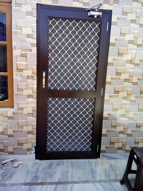 Iron Net Door Design, Moskito Door Design, Mosquito Gate Design, Net Gate Design, Net Doors For Main Door, Mesh Doors Design For Main Door, Stair Door, Jali Door, Latest Door Designs