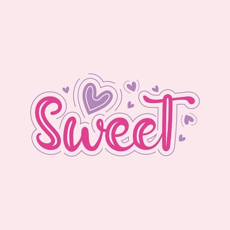 Vector sweet lettering gorgeous colorful... | Premium Vector #Freepik #vector #couple-background Couple Background, Text Graphics, Altered Book Art, Baby Painting, Illustration Fashion Design, Cute Texts, Altered Books, Colorful Design, Go To Sleep