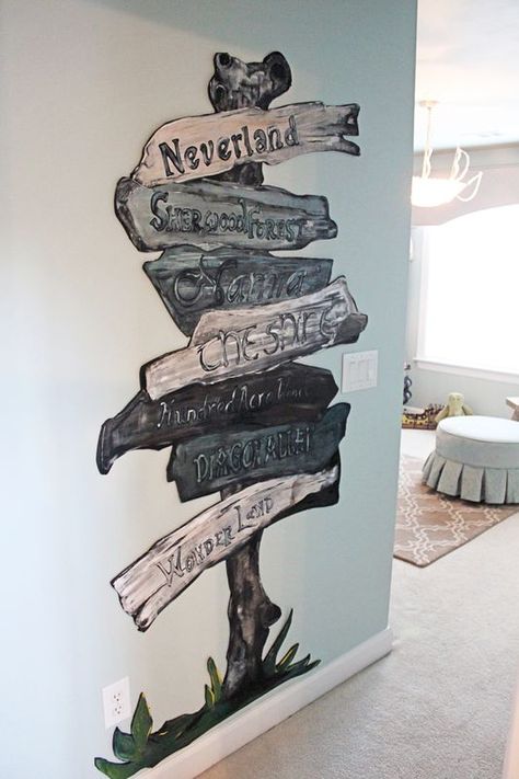 Project Nursery - Classic Storybook Nursery Storybook Nursery, Casa Disney, Peter Pan Nursery, Disney Nursery, Forest Nursery, Kids Story Books, Project Nursery, Baby Bedroom, Nursery Inspiration