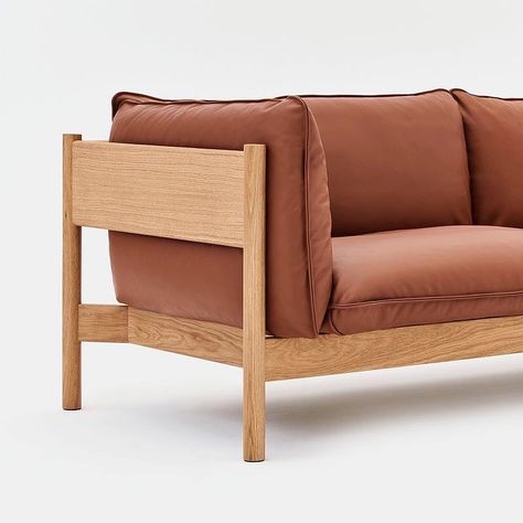 the fine store on Instagram: “Order your favorite HAY sofa this month and get 20% off! What about the Arbour Sofa in solid oak or walnut? #tfscurates #arboursofa…” Sofa Individual, Hay Sofa, Oak Sofa, Sofa Cama, Daybed Sofa, Wooden Sofa, Scandinavian Furniture, Furniture Inspiration, 2 Seater Sofa