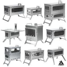 Wood Stove Ideas, Woods Night, Hot Tent Camping, Stove Ideas, Camping Wood Stove, School Bus Camper, Diy Wood Stove, Hot Tent, Portable Stove