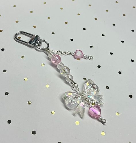 pink jellyfish beaded charm | keychain pink, cute coquette star aesthetic bead phone strap, Coquette Coquette Accessories, Star Aesthetic, Pink Jellyfish, Keychain Pink, Cute Coquette, Phone Strap, Charm Keychain, Jellyfish, Bead Charms