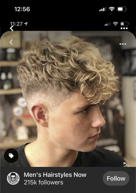 Boy Permed Hair, Perm Hair Men, Boys Haircuts Curly Hair, Boys Curly Haircuts, Wavy Perm, Mohawk Hairstyles Men, Boy Haircuts Long, Curly Hair Fade, Boys Hair