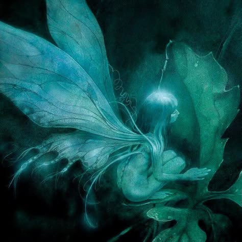 Dark Fairy Core, Turquoise Aesthetic, Fairy Grunge Aesthetic, Writing Fiction, Aesthetic Fairy, Dark Fairycore, Grunge Pictures, Green Y2k, Light Cyan