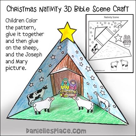 Nativity Scene Crafts, Nativity Activity, Nativity Display, Christmas Sunday School, Bible Crafts Sunday School, Bible Activities For Kids, Bible Story Crafts, Sunday School Crafts For Kids, Bible School Crafts