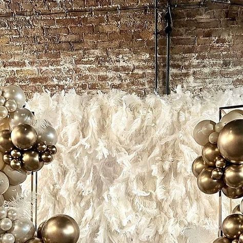 Feather Wall, White Feather, White Feathers, Website Link, Link In Bio, Brass, Canning, Wall, Gold