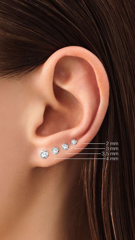 Tragus, Or Rose, Ear Cuff, Piercings, Diamond Earrings, Boutique, Quick Saves