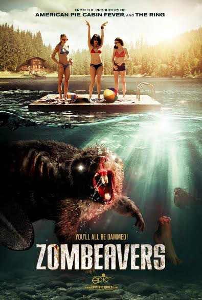 Zombeavers Zombie Movies, Film Horror, رعب نفسي, American Pie, Worst Movies, Seni 3d, Horror Movie Posters, Best Horrors, B Movie