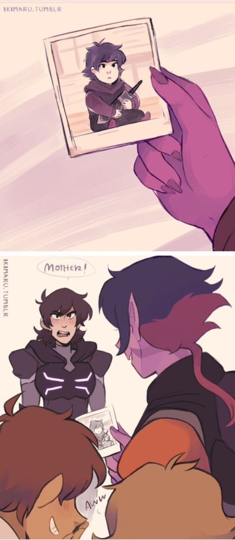 My Fav Klance Comics - More stuff - Wattpad Krolia Fanart, Ikimaru Voltron, Keith And Krolia, Krolia Voltron, Voltron Art, Voltron Keith, Keith Voltron, Happy Birthday To Him, Klance Fanart