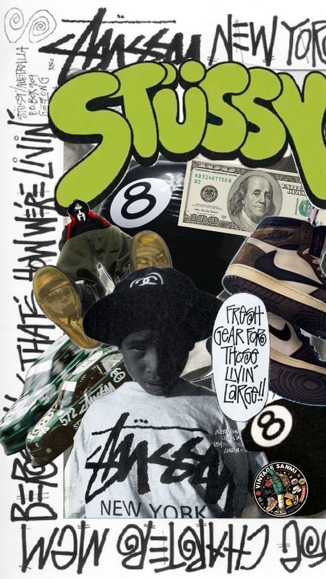 #stussy Stussy 90s, Stussy Aesthetic, Dream Lifestyle, Phone Wallpaper, Art