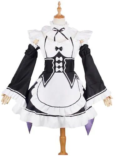 1980s Outfits, Maid Uniform, Dress Sleeves, Anime Cosplay Costumes, Costume Themes, Anime Costumes, Lace Long Sleeve, Re Zero, Sweet Lolita