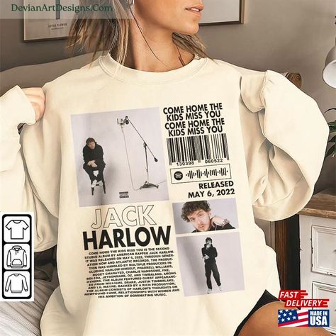 Jack Harlow Rap Shirt Come Home The Kids Miss You Album 90S Y2k Merch Vintage Rapper Hiphop Hoodie Classic Check more at https://devianartdesigns.com/product/jack-harlow-rap-shirt-come-home-the-kids-miss-you-album-90s-y2k-merch-vintage-rapper-hiphop-hoodie-classic/ Zach Bryan American Heartbreak, American Heartbreak, Rap Shirt, Snap Out Of It, Zach Bryan, Curtain Call, Arctic Monkeys, New Album, Eminem