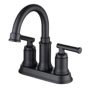 Black Faucet Bathroom, Matte Black Bathroom Faucet, Bathroom Faucets Black, Black Bathroom Sink, Black Bathroom Faucet, Bathroom Stand, Matte Black Bathroom, Black Faucet, Glacier Bay