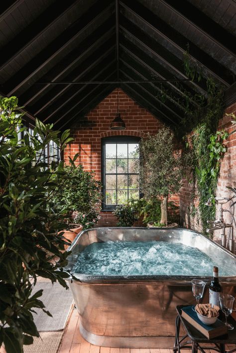 Atelier Rose: A place where memories are made. - William Holland Copper Bath, House Goals, Dream House Decor, Indoor Pool, House Inspo, Dream Home Design, House Inspiration, My Dream Home, Future House