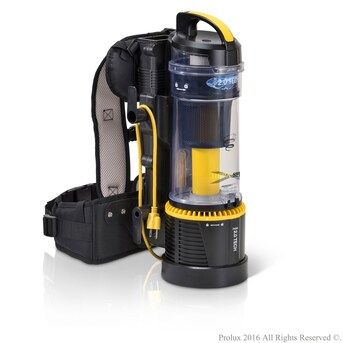 Prolux HEPA Filter Commercial/Residential Bagless Backpack Vacuum in the Backpack Vacuums department at Lowes.com Backpack Vacuum, Vacuum Reviews, Shop Vac, Buy Bags, Commercial Cleaning, Upright Vacuums, Hepa Filter, Cool Backpacks, Vacuums