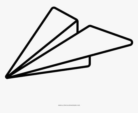 Paper Plane Drawing, Paper Airplane Drawing, Plane Drawing, Airplane Drawing, Paper Airplane, Paper Airplanes, Paper Plane, Png Download, Transparent Png