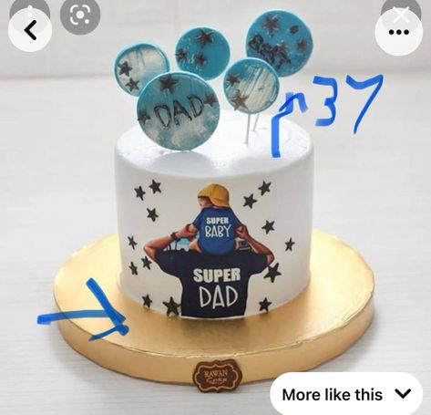 Fathers Day Cake Ideas Creative, Daddy Cake Birthday, Father And Son Birthday Cake, Daddy Birthday Cake Ideas, Best Dad And Husband Cake, Birthday Cake For Dad Father, Happy Birthday Papa Cake, Happy Birthday Dad Cake, Super Dad Cake