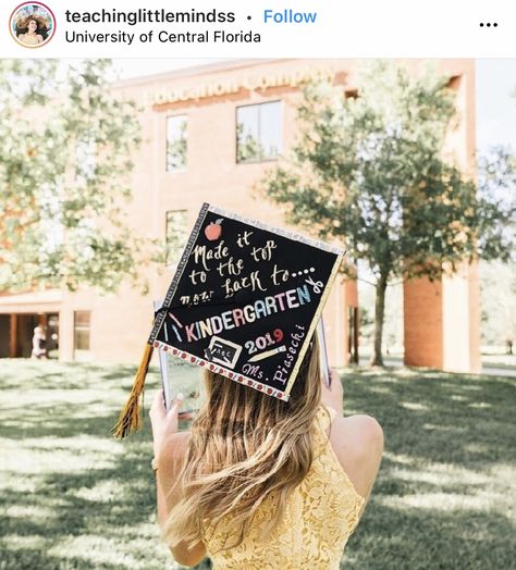 Kindergarten Teacher Graduation Cap, Student Teacher Graduation Cap, Teacher Cap Decoration Graduation, Elementary Education Graduation Cap, Teacher Grad Caps, Graduation Cap Decoration Teacher, Teacher Cap, Education Graduation Cap, Aesthetic Teacher