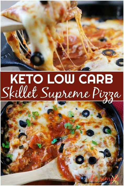 Keto Cast Iron Pizza, Keto Pizza Skillet, Pizza Skillet Low Carb, Cast Iron Crustless Pizza, Pizza Without Crust, Keto Pizza Bowl, Keto Pizza Dough, Low Carb Skillet, Pizza Skillet