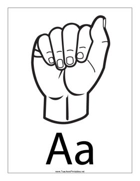 This printable features an outline of a sign language letter A with a label. Free to download and print Asl Letters, Sign Language Letters, Hand Sign Language, Apple Template, Sign Language Book, Sign Language Chart, Elementary Stem Activities, Sign Language Lessons, Clipart Letters