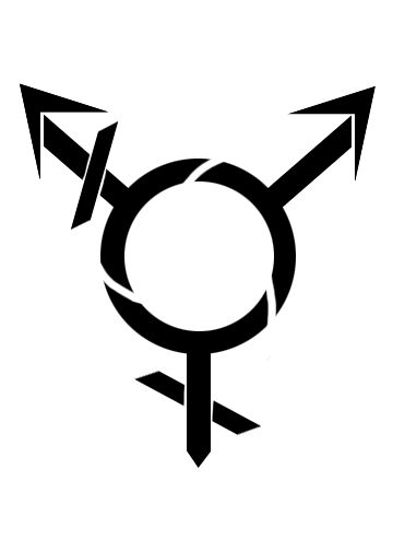 Trans Pride Tattoo by lonly-chibi-dragon Trans Symbol Tattoo, Trans Pride Tattoo, Trans Tattoo Ideas, Transgender Tattoo, Transgender Tattoo Ideas, Trans Tattoo, Sketchbook Moodboard, Trans Symbol, Transgender Symbol