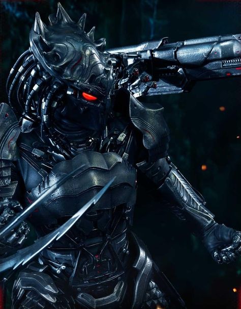 Predators Film, Alien Predator, Predator Artwork, Predator Alien Art, Predator Movie, Prime 1 Studio, Sci-fi Armor, Mech Suit, Arte Alien