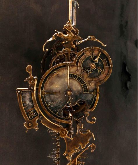 Steampunk Kunst, Steampunk Book, Old Clock, Mode Steampunk, Steampunk Aesthetic, Art Steampunk, Steampunk Clock, Steampunk Accessories, Clock Art