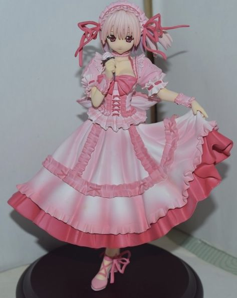 Pink Figures, Kawaii Figures, Cutecore Figures, Cute Figures, Figure Reference, Figure Poses, Anime Figurines, Kawaii Room, Anime Dolls