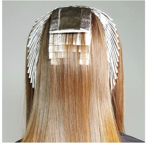 11 Examples of Foil Placement Perfection by Ian Michael Black - Color - Modern Salon Fire Hair Color, Foil Placement, Hair Color Placement, Blonde Foils, Hair Foils, Hair Highlight, Redken Hair Color, Foil Highlights, Fire Hair