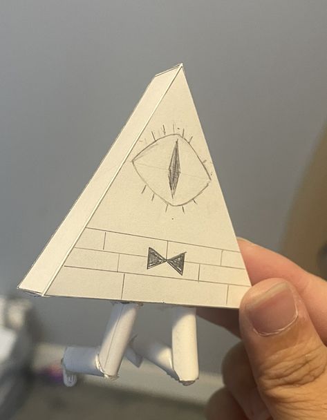 Bill Cipher Papercraft, Gravity Falls Papercraft, Doll Template, Paper Doll Template, Bill Cipher, Fun Easy Crafts, Paper Doll, Gravity Falls, Fun Easy