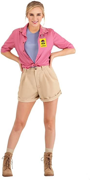 Dr Ellie Sattler Costume, Ellie Sattler Costume, Dr Ellie Sattler, Jurassic Park Costume, Ellie Sattler, Fun Costumes, Dinosaur Costume, Blockbuster Movies, Costume Store