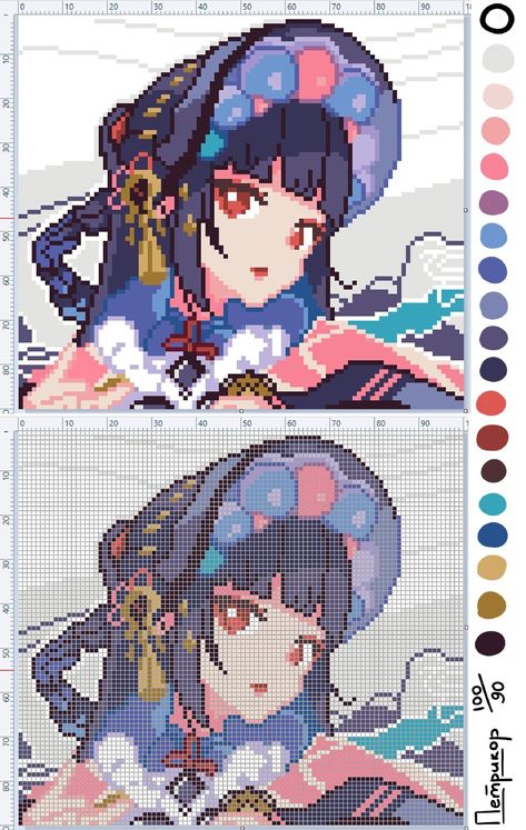 Embroider Ideas, Piskel Art, Pixel Art Templates, Diy Perler Bead Crafts, Pix Art, Pixel Art Grid, Pola Kristik, Minecraft Pixel Art, Anime Pixel Art