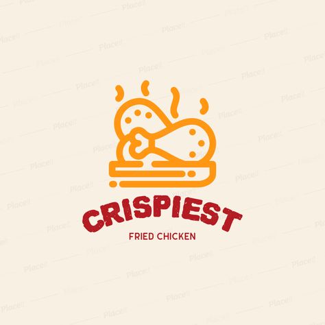 Placeit - Fried Chicken Restaurant Logo Template Chicken Restaurant Logos, Doodle Logo, Fried Chicken Restaurant, Chicken Restaurant, Chicken Logo, Oyster Mushroom, Clothing Brand Logos, Korean Fried Chicken, Restaurant Logo