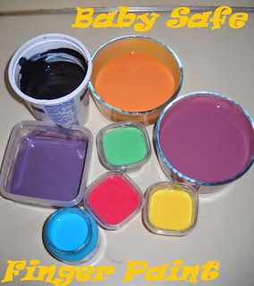 Cornstarch Paint, Baby Safe Paint, Baby Center, Handprint Art, Finger Painting, Baby Safe, Baby Play, Childcare, Diy Painting