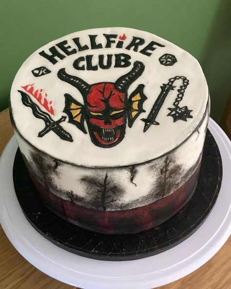 Hellfire Club Stranger Things, Stranger Things Cake, Hellfire Club, Stranger Things, Cake