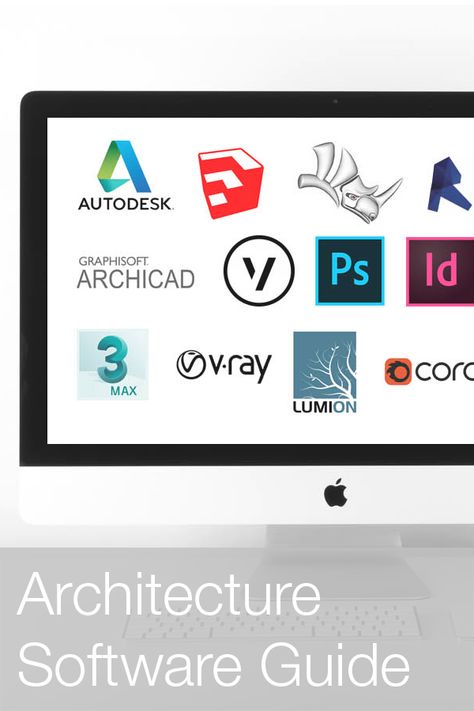 Everything you need to know about architecture software and how to choose the best program for you and your workflow. Apps For Architecture, Architecture Apps, Architecture Software, Architecture Websites, Program Icon, Easy Photoshop Tutorials, Software Architecture, Student Apps, Online Architecture