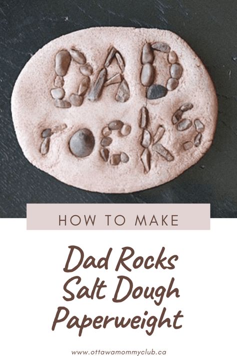 Crafts For Dad, Dough Crafts, Kids Fathers Day Crafts, Gifts In A Jar, Salt Dough Crafts, Easy Fathers Day Craft, Fathersday Crafts, Homemade Fathers Day Gifts, Diy Summer Crafts